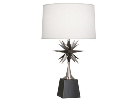 Robert Abbey Cosmos Nickel Table Lamp Discount