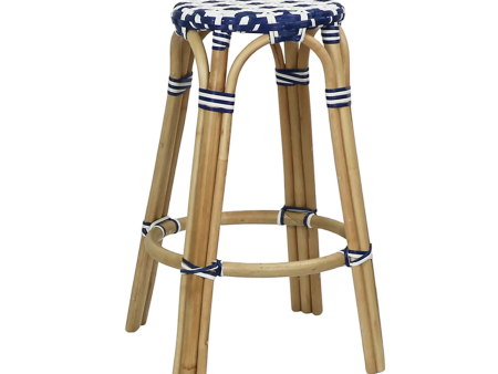 Cannes Rattan Counter Stool - Matthew Izzo Collection on Sale