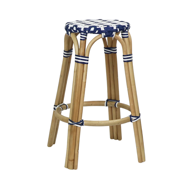 Cannes Rattan Counter Stool - Matthew Izzo Collection on Sale