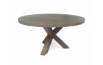 Greer Smoke Grey 60  Round Dining Table Sale