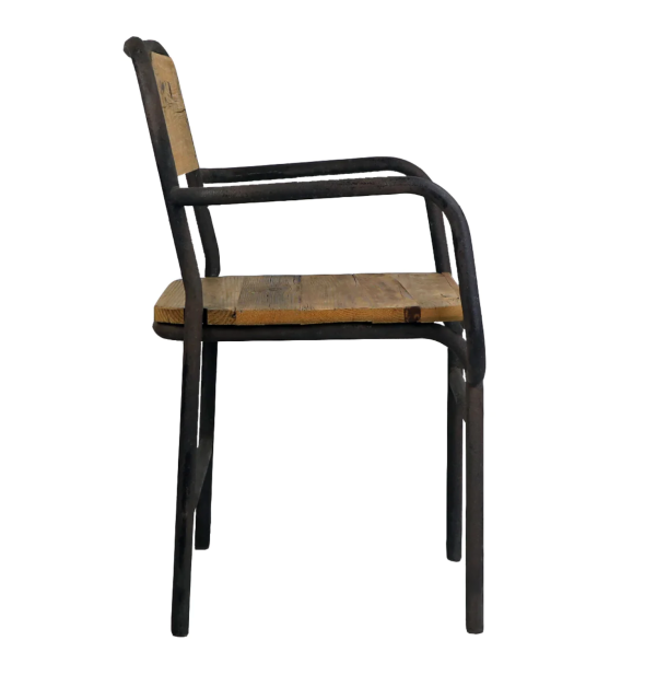 Elemental Metal Framed Arm Chair - Matthew Izzo Collection Fashion