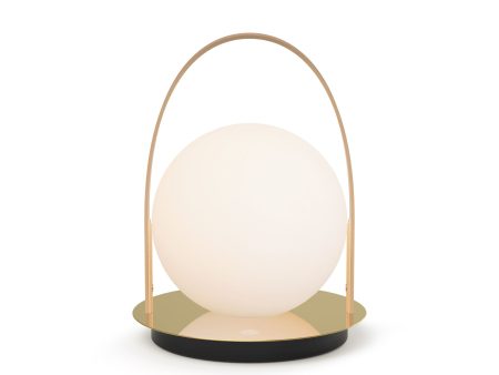 Pablo Designs Bola Disc Lantern in Brass Online Hot Sale