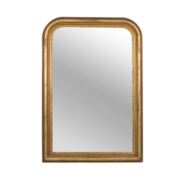 Louis Phillippe Gold Wall Mirror - Matthew Izzo Collection Online