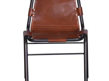 Genoa Leather Accent Chair - Matthew Izzo Collection Online