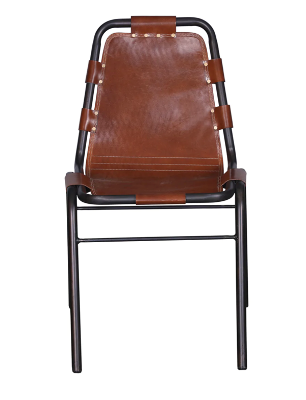 Genoa Leather Accent Chair - Matthew Izzo Collection Online