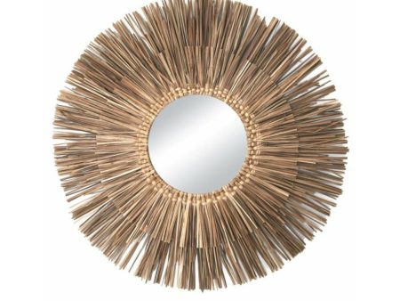 Willow Seagrass Wall Mirror - Large Online