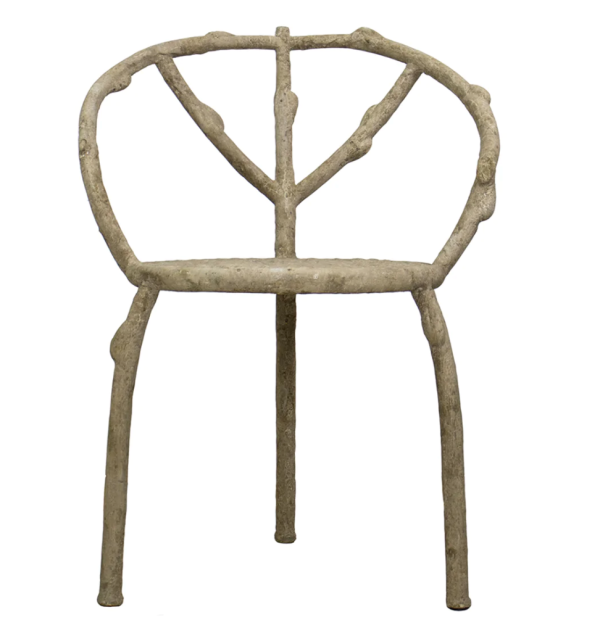 Faux Bois 3 Legged Chair - Matthew Izzo Collection Online now