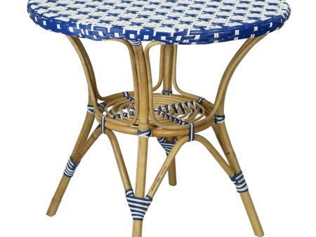 Cannes Indoor Outdoor Rattan Bistro Table - Matthew Izzo Collection Sale