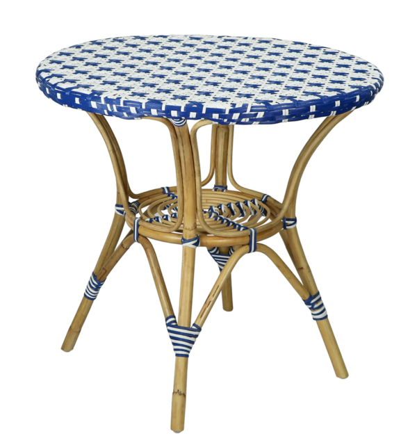 Cannes Indoor Outdoor Rattan Bistro Table - Matthew Izzo Collection Sale