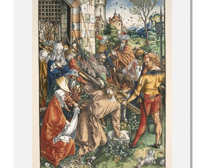 Albrecht Dürer, Bearing of the Cross (Large Passion) For Sale