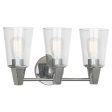 Robert Abbey Wheatley Chrome Triple Wall Sconce Online Hot Sale