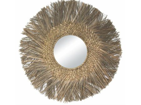 Worlds Away Jillian Large Rustic Mirror Discount