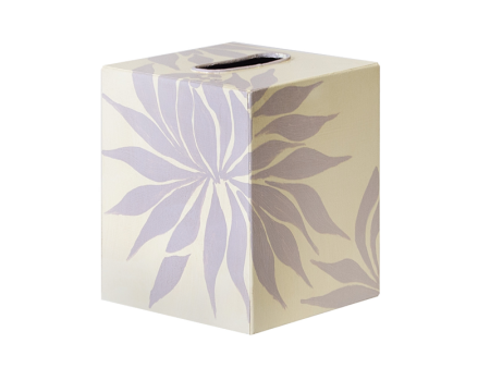 Handpainted Tissue Box Cover - Floral For Cheap