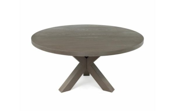 Greer Smoke Grey 60  Round Dining Table Sale