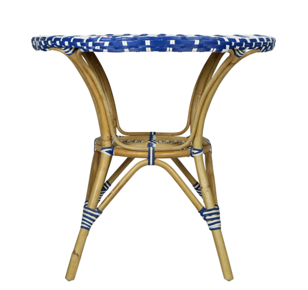 Cannes Indoor Outdoor Rattan Bistro Table - Matthew Izzo Collection Sale