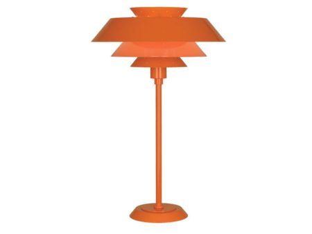 Robert Abbey Pierce Orange Table Lamp on Sale