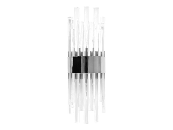 Worlds Away Natasha Nickel Wall Sconce on Sale