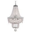 Bella Large French Farmhouse Wood Bead Chandelier - Matthew Izzo Collection Online Hot Sale