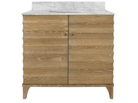 Rhodes Cerused Oak Single Sink Bath Vanity For Discount