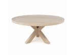 Greer Cerused Oak 60  Round Dining Table Sale