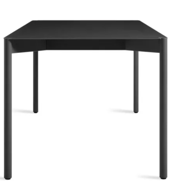 Comeuppance 80  Metal Indoor Outdoor Dining Table Online now