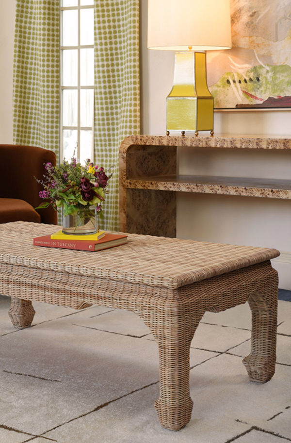 Guinevere Rattan Coffee Table Sale