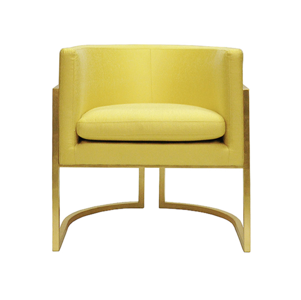 Worlds Away Jenna Barrel Citron Lounge Chair Online Hot Sale