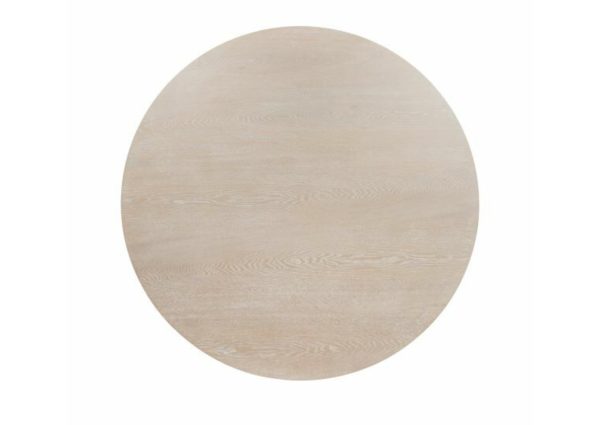 Greer Cerused Oak 60  Round Dining Table Sale