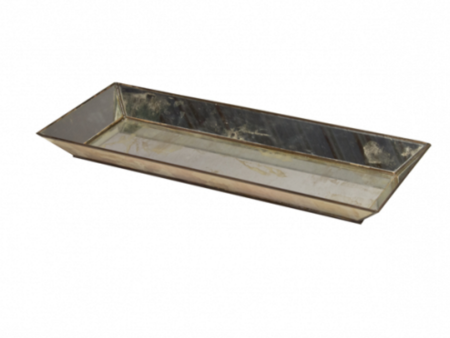 Rectangular Antique Mirror Tray Online Sale