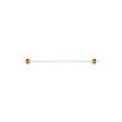 Smith Acrylic Rod Towel Bar - Brass or Nickel For Cheap