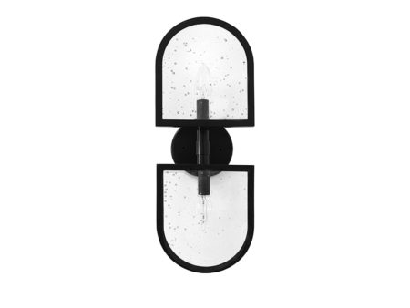 Worlds Away Dexter Black Wall Sconce Online now