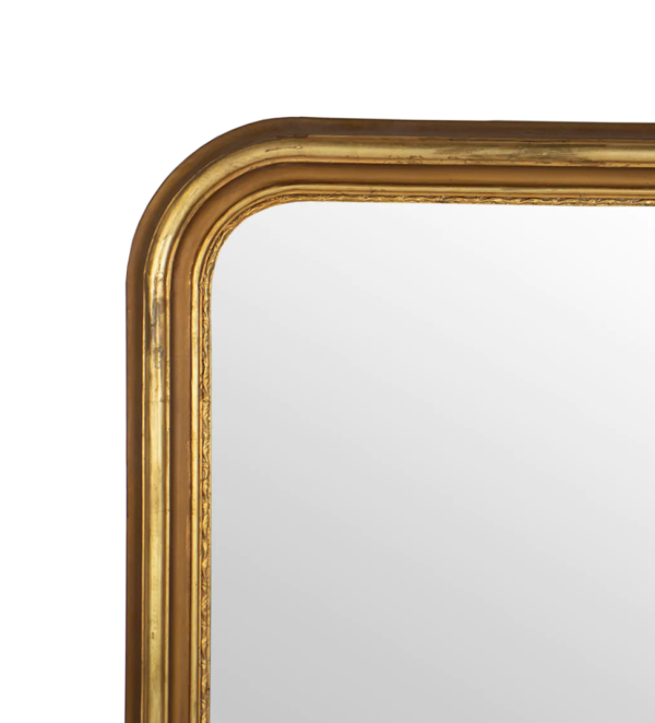 Louis Phillippe Gold Wall Mirror - Matthew Izzo Collection Online