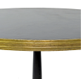 Avignon Black Cast Iron 42  Round Bistro Table - Matthew Izzo Collection Online