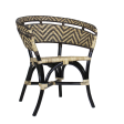 Fullerton Bamboo Barrel Chair - Matthew Izzo Collection For Cheap