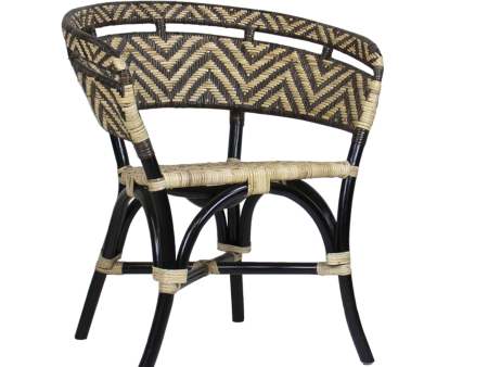 Fullerton Bamboo Barrel Chair - Matthew Izzo Collection For Cheap