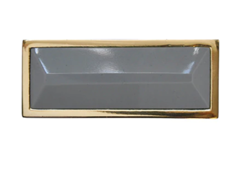 Worlds Away Rectangle Knob in Brass and Resin For Cheap