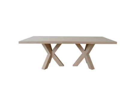 Haines 86  Oak Dining Table For Discount