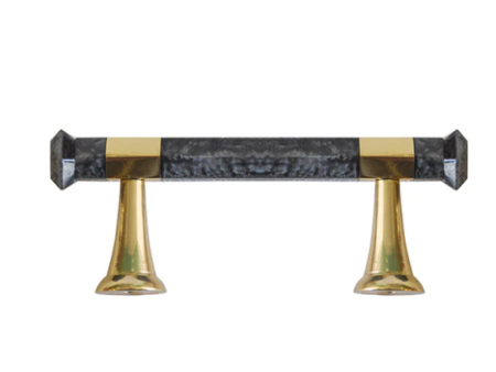 Worlds Away Lisbon Brass Handle with Resin Detail Discount