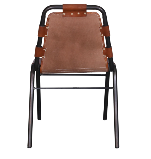 Genoa Leather Accent Chair - Matthew Izzo Collection Online