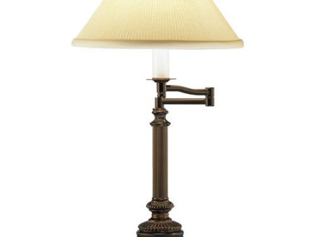 Robert Abbey Bronze Swing Arm Table Lamp Supply