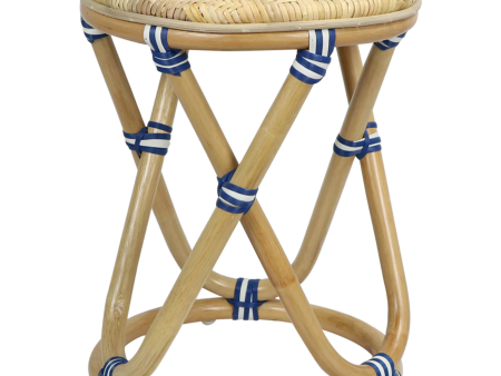 Cannes Rattan Side Table - Matthew Izzo Home on Sale