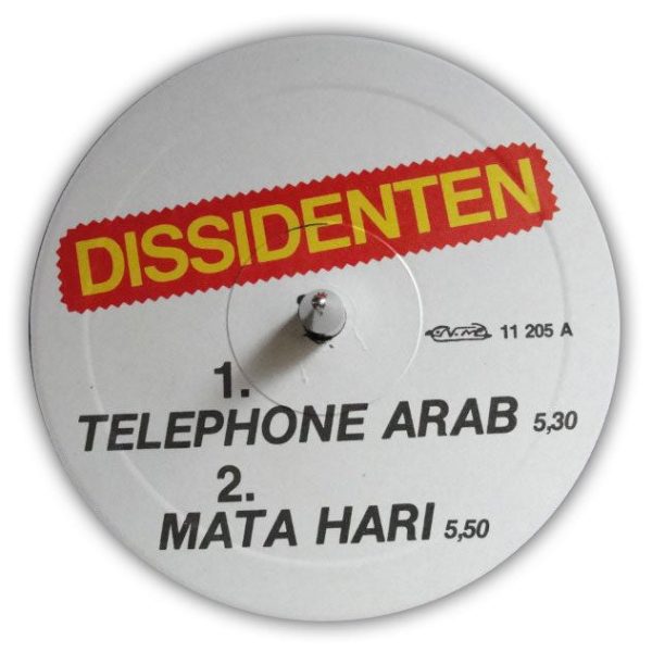 DISSIDENTEN - Telephone Arab   Mata Hari . 12  Vinyl Online Sale