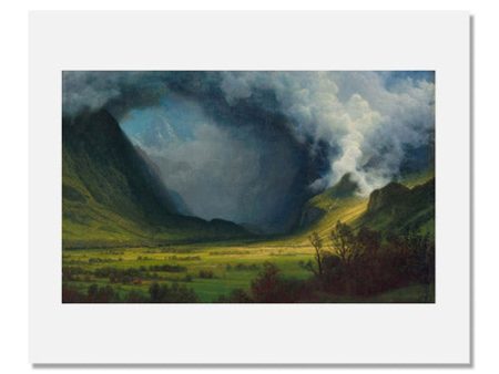 Albert Bierstadt, Storm in the Mountains Discount