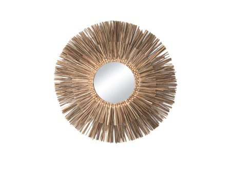 Willow Seagrass Wall Mirror - Small Online Hot Sale