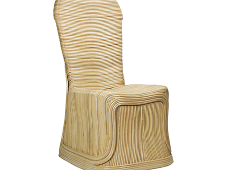 Parabola Rattan Dining Chair - Matthew Izzo Collection Cheap