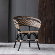 Fullerton Bamboo Barrel Chair - Matthew Izzo Collection For Cheap