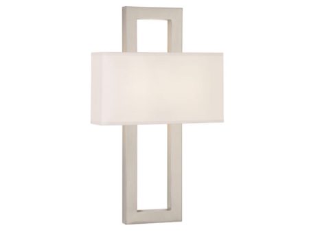 Robert Abbey Doughnut Modern Silver Wall Sconce Sale