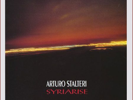 ARTURO STALTERI - Syriarise . CD Online Sale