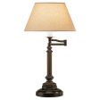 Robert Abbey Bronze Swing Arm Table Lamp Supply