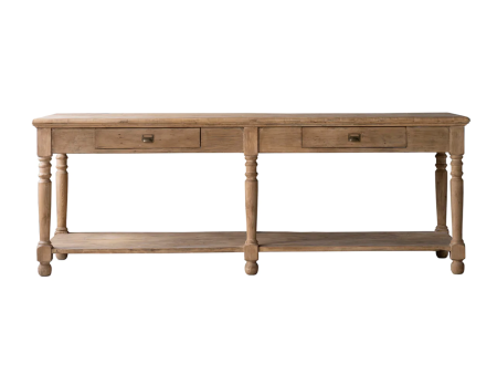 Bleached Wood Tailor s Table - Matthew Izzo Collection For Discount